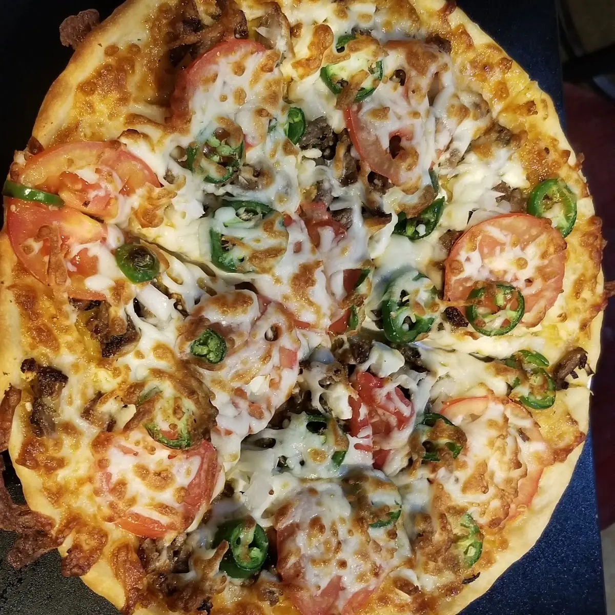 Garlic Chicken Pizza