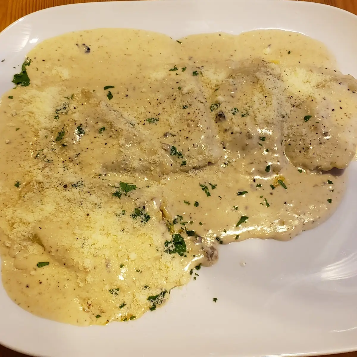 Wild Mushroom Ravioli, Ciao Cucina Nuova