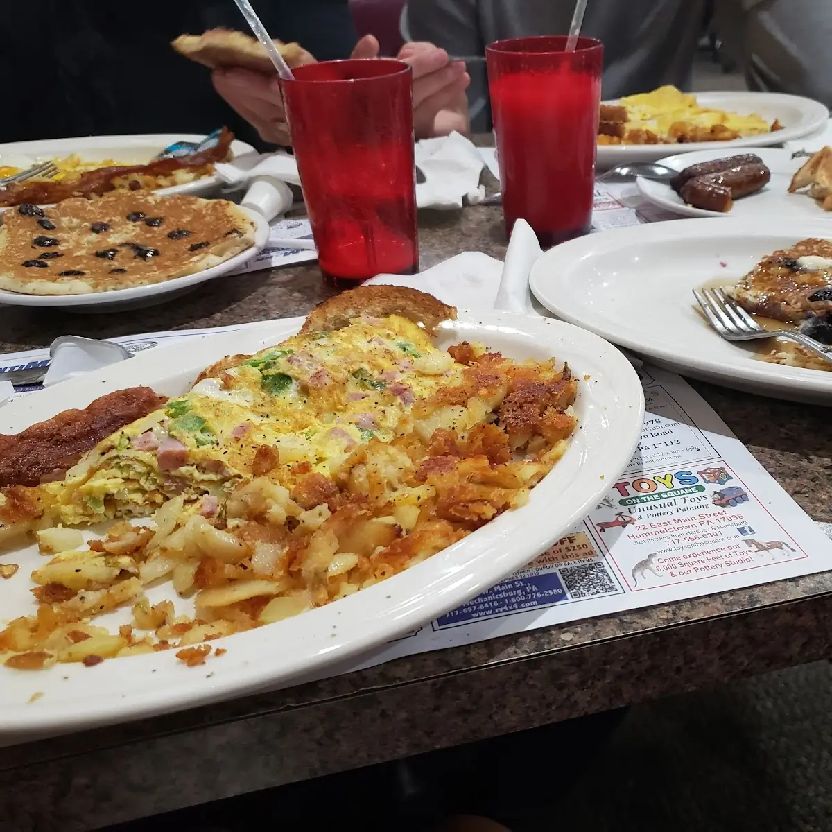 Meat Lover Omelette