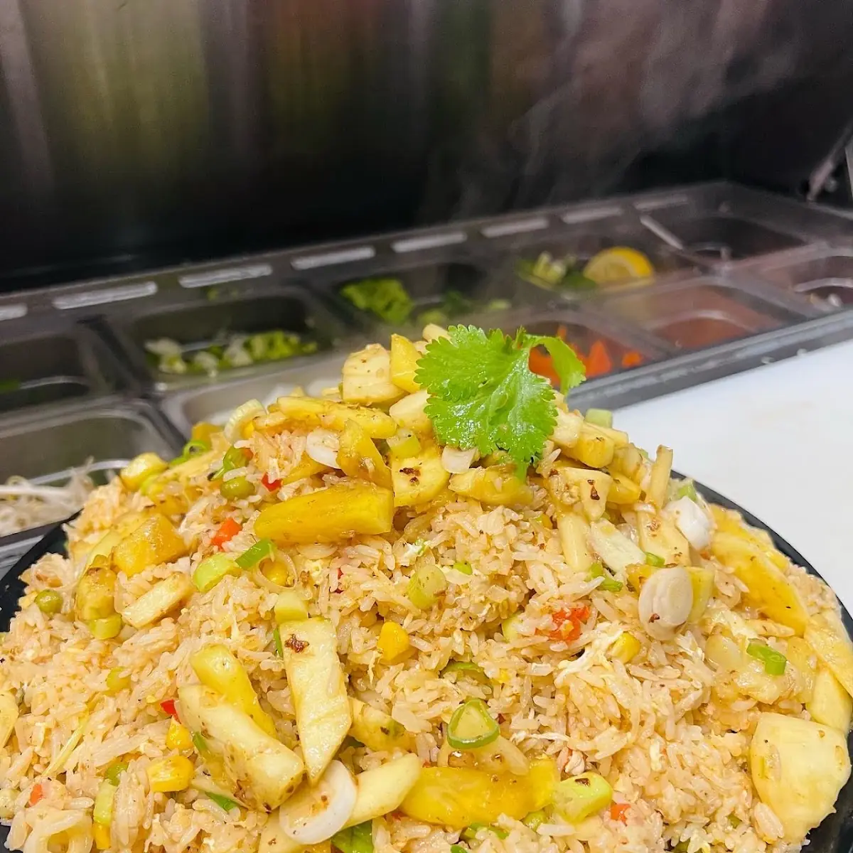 Scallops Pineapple Fried Rice