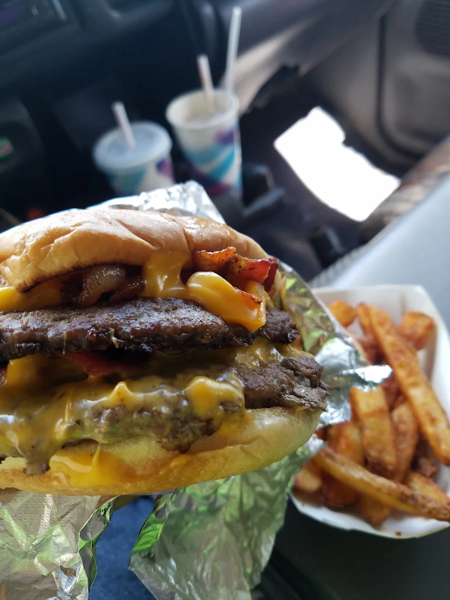Double Monster Bacon Cheeseburger