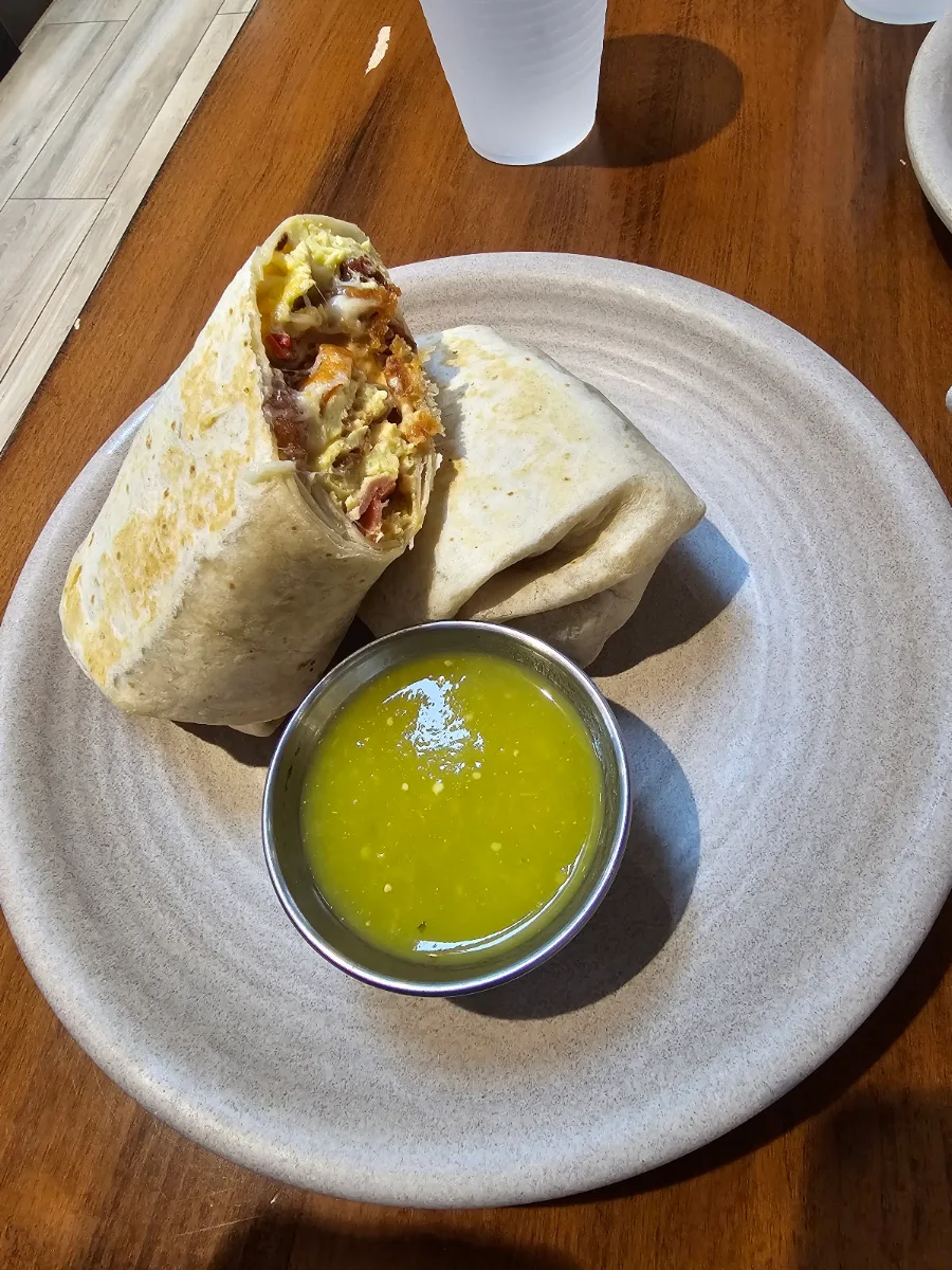Smoked Chicken Breakfast Burrito V 2