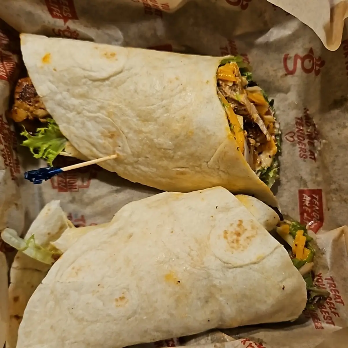 Grilled Lemon Pepper Wrap