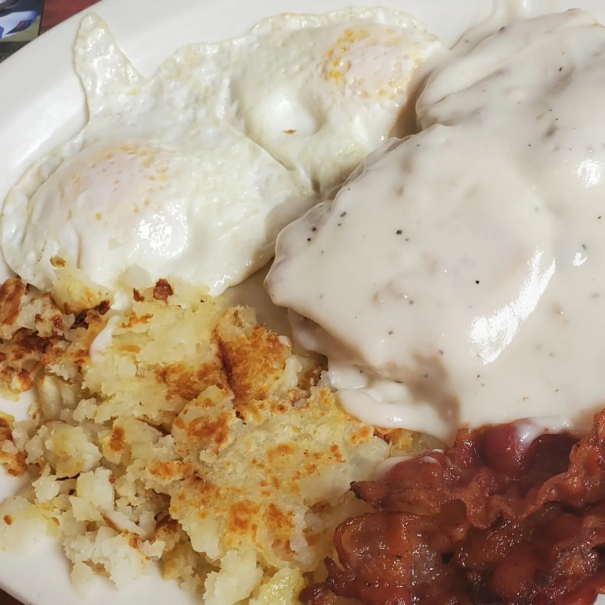 Chicken Fried Steak Breakfast