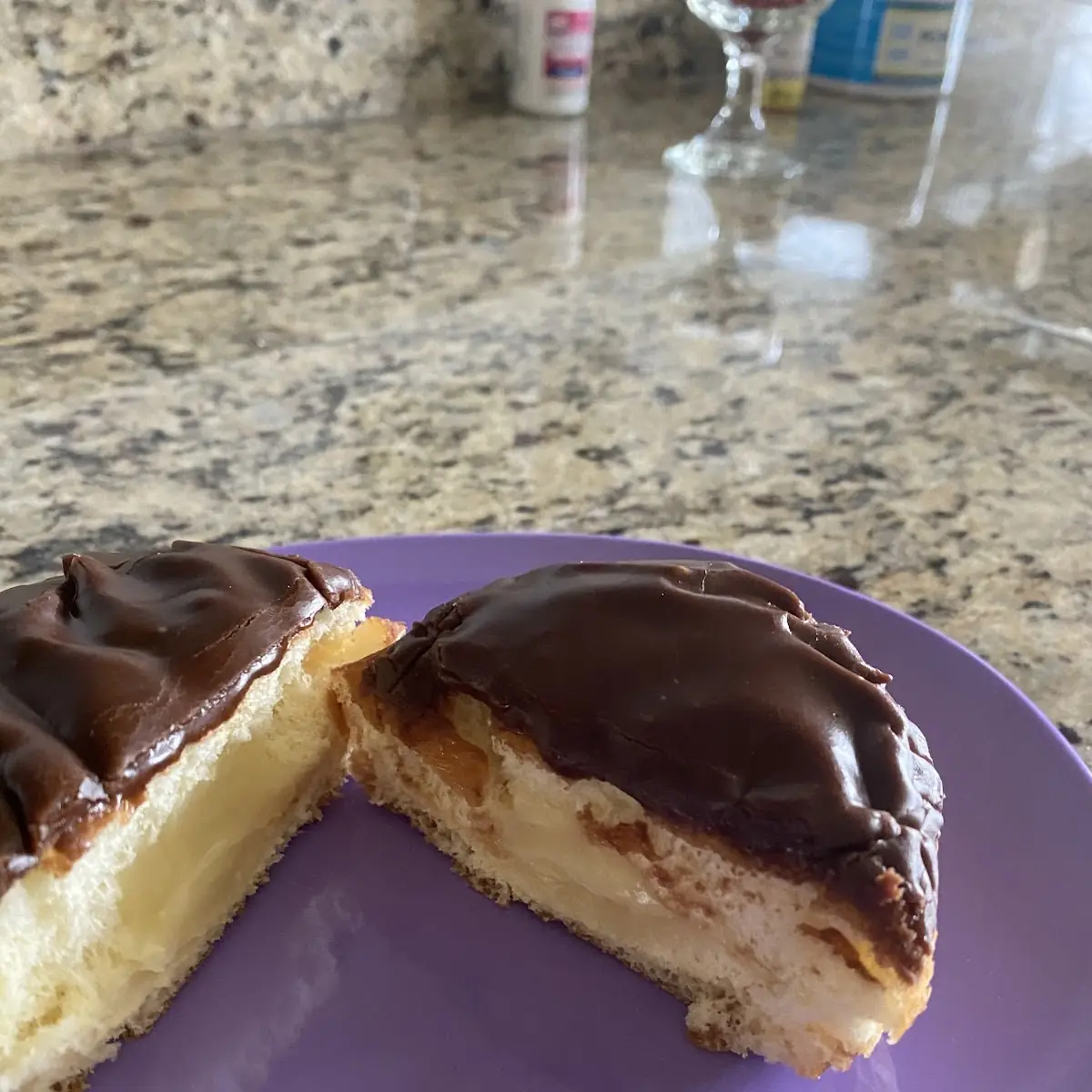 Bavarian Cream Donut