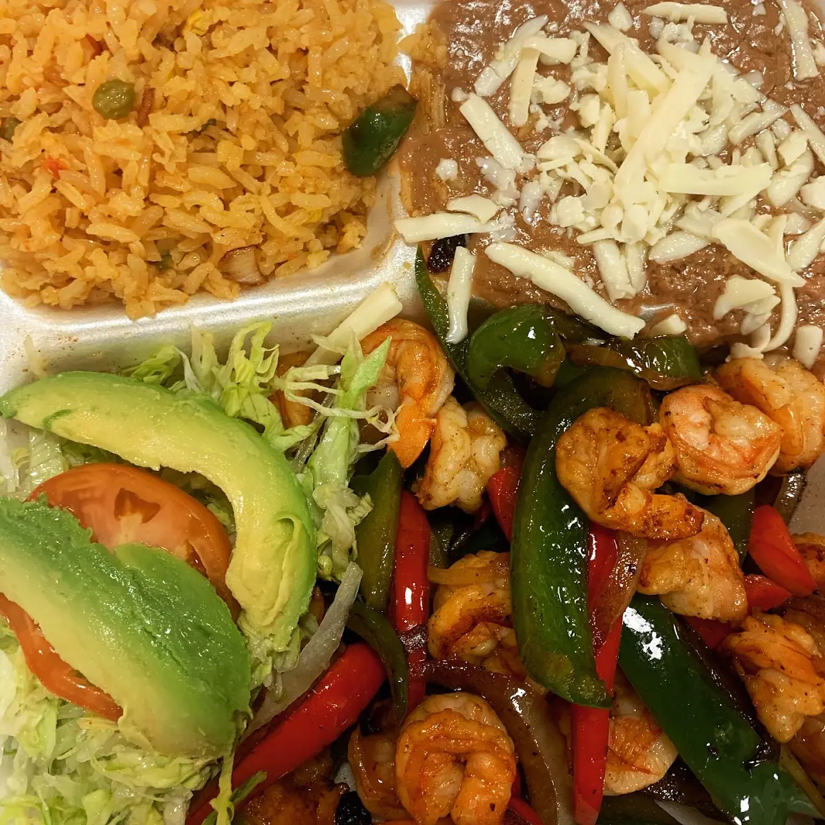 Shrimp Fajitas