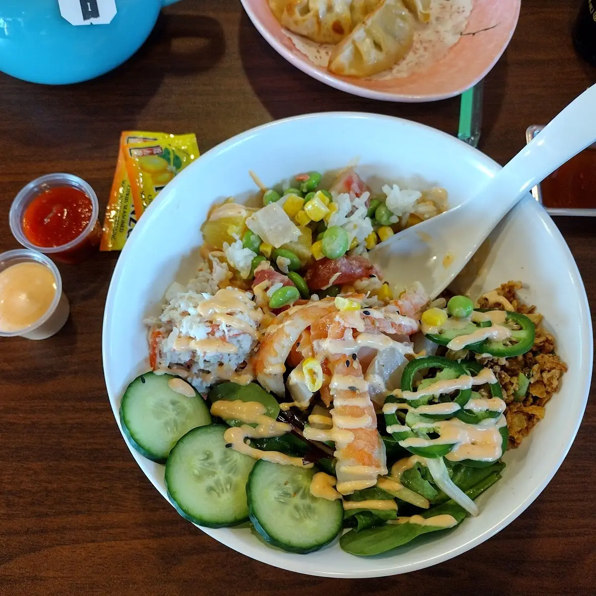 Rainbow Poke Bowl