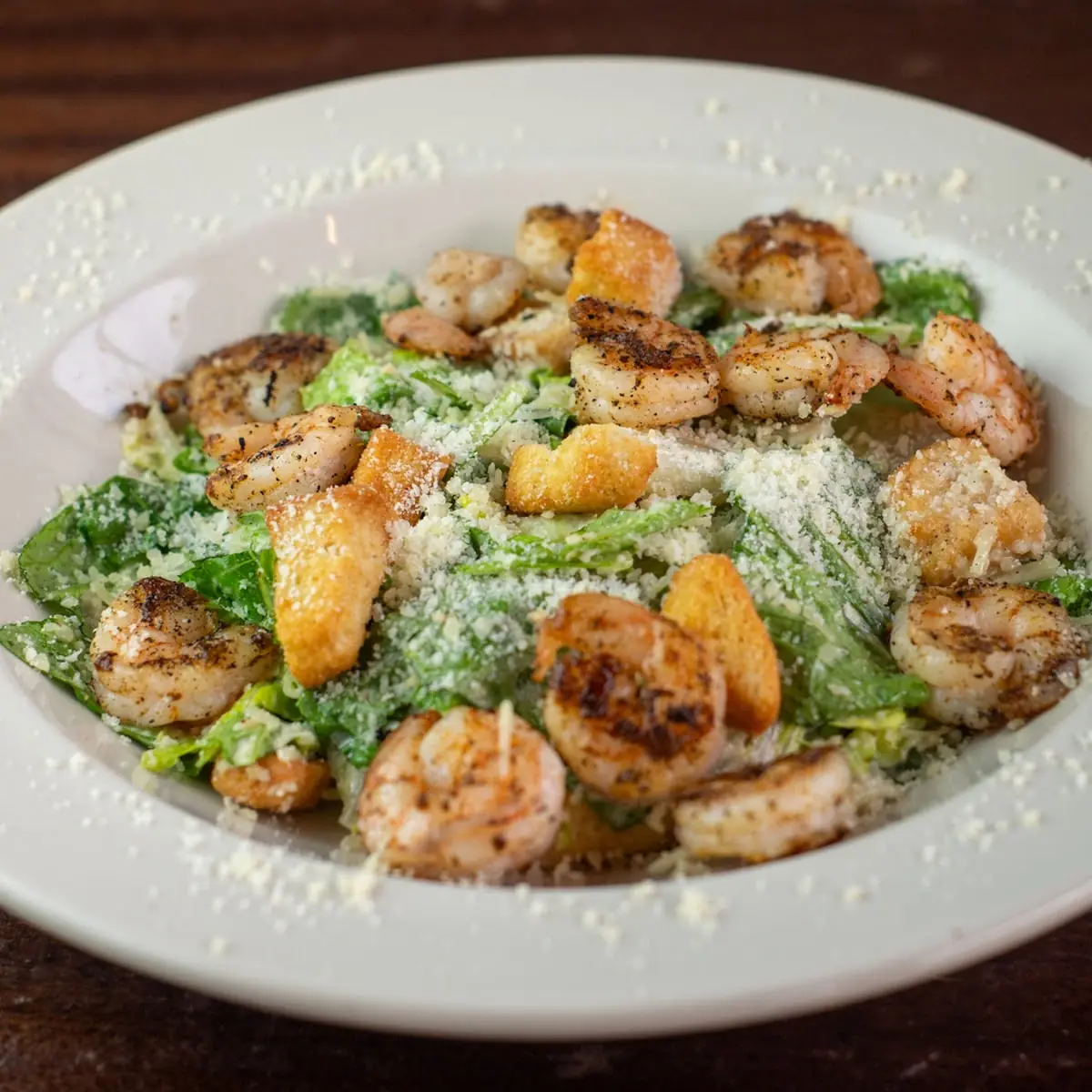 Caesar Salad w Shrimp