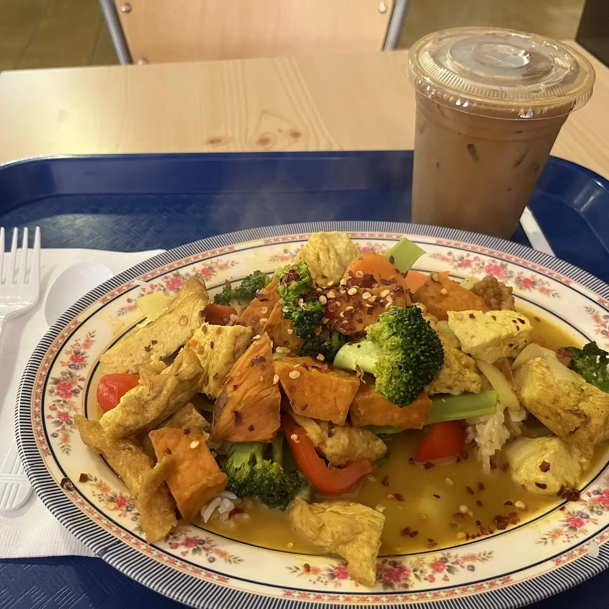 Yellow Curry with Tofu
