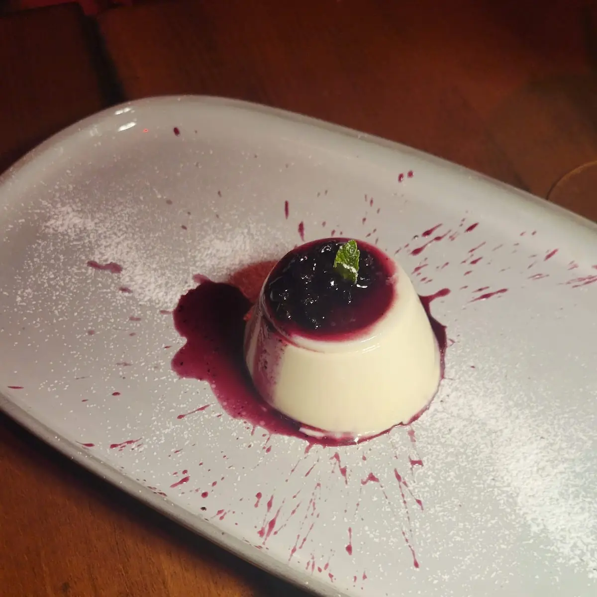 Panna Cotta with Berries