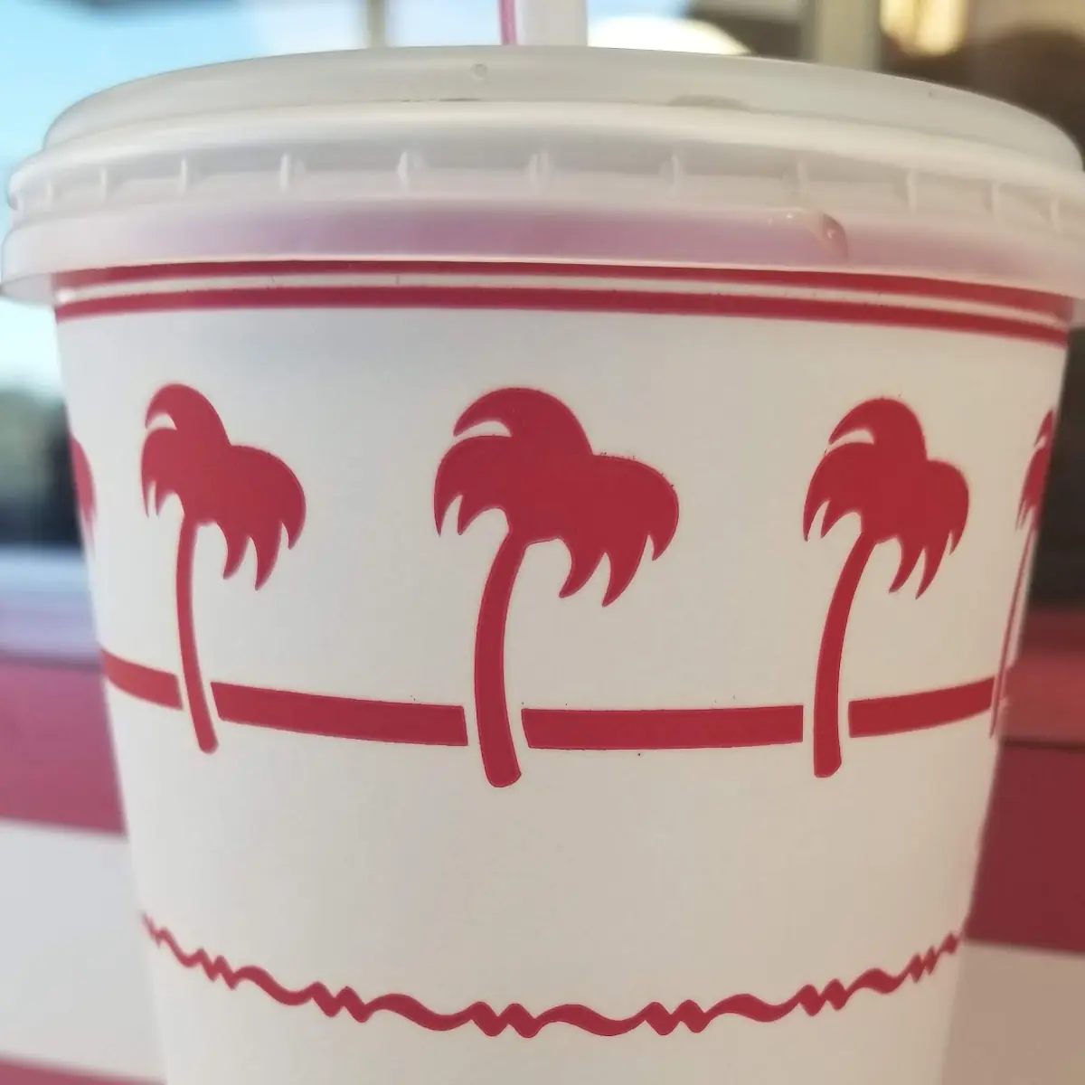 My Vanilla Shake at in an Out