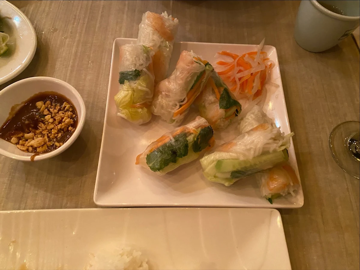 Fresh Shrimp Rolls, Pho D'lux