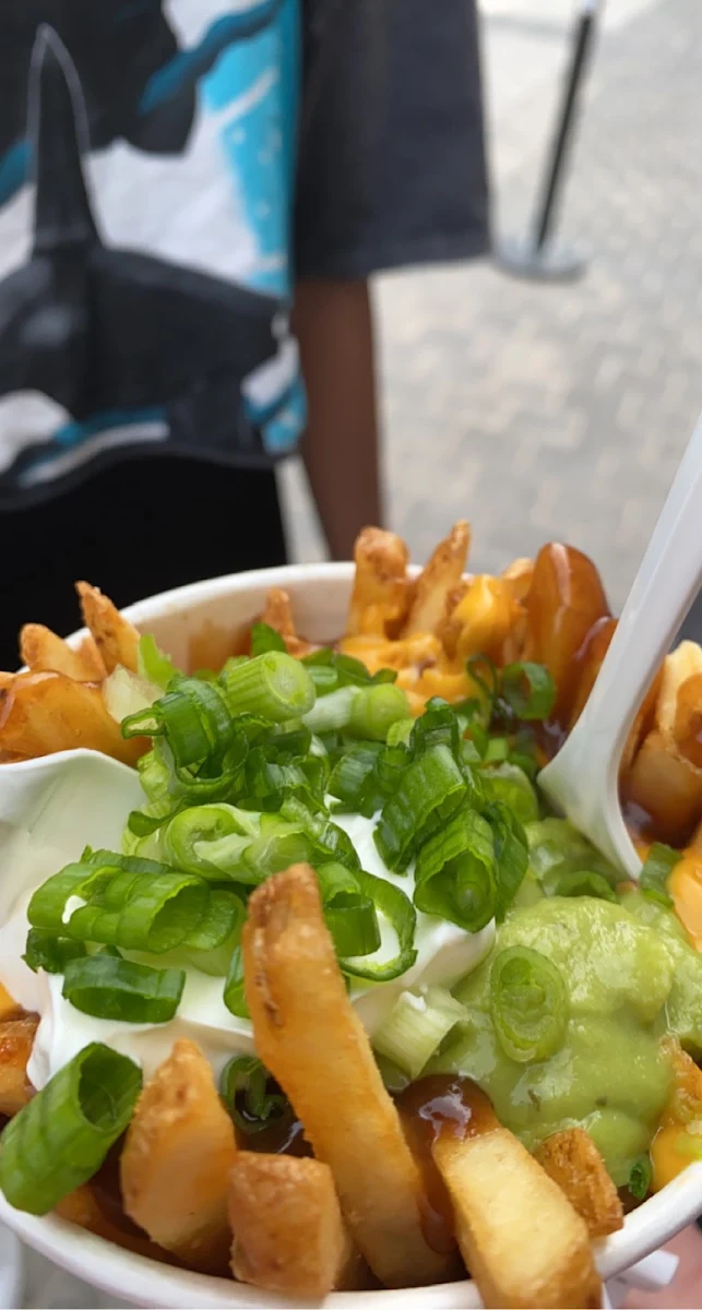 Poutine Fries with Cheese