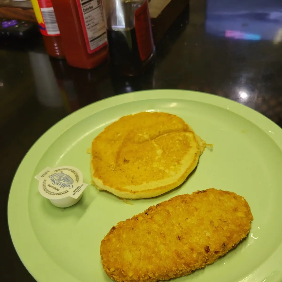 Pancake and Hash Brown