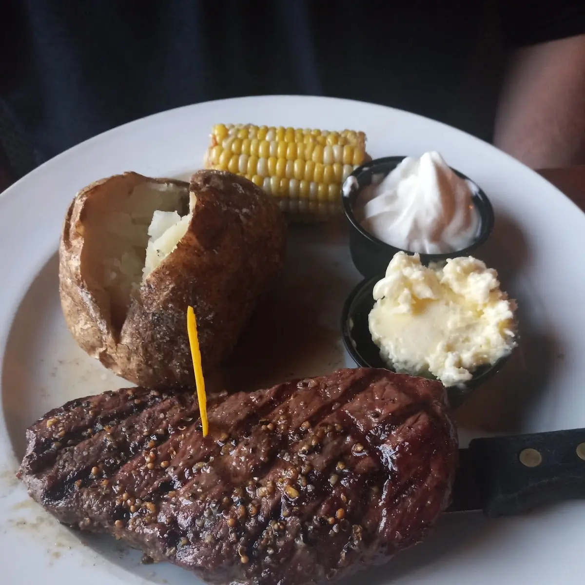 New York Steak Dinner, Chuck’s Roadhouse Bar and Grill