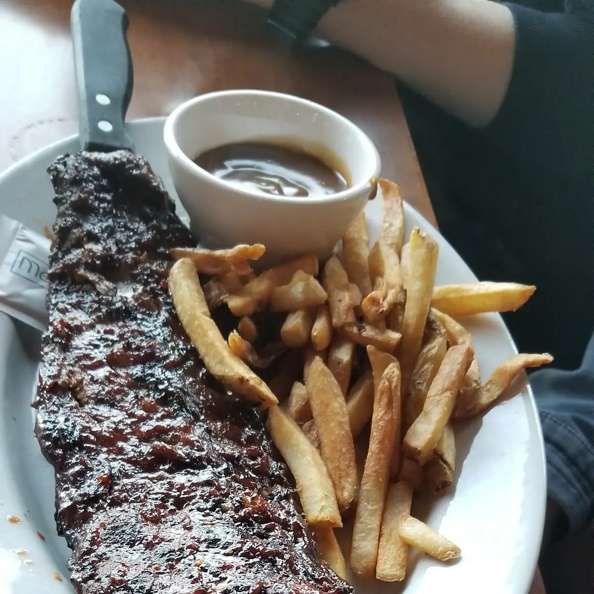 Ribs and French Fries, Chuck’s Roadhouse Bar and Grill
