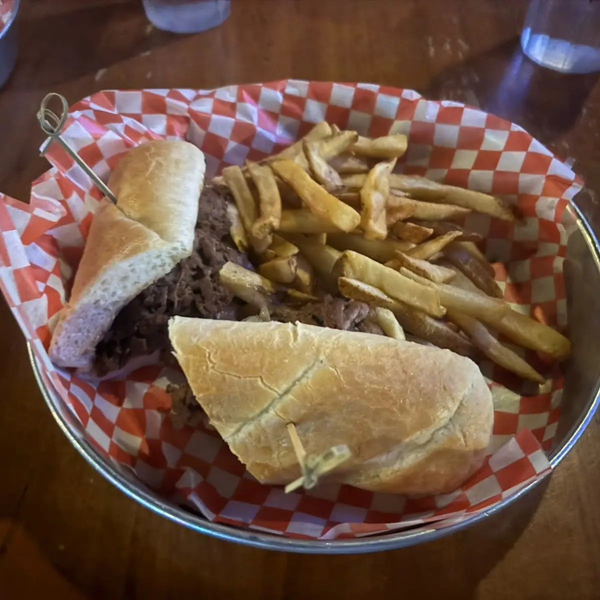 Roast Beef Sandwich, Chuck’s Roadhouse Bar and Grill