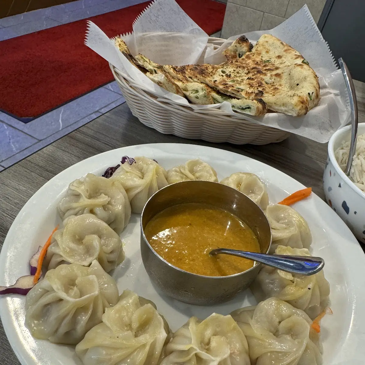 Dumplings and Dipping Sauce