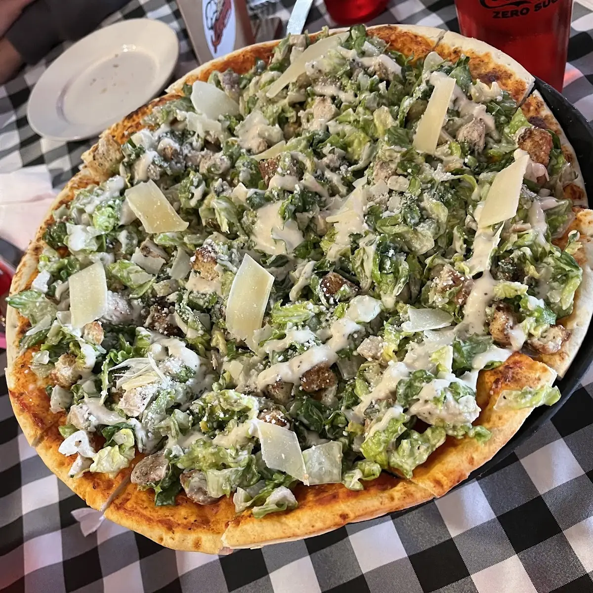 Chicken Caesar Pizzalata