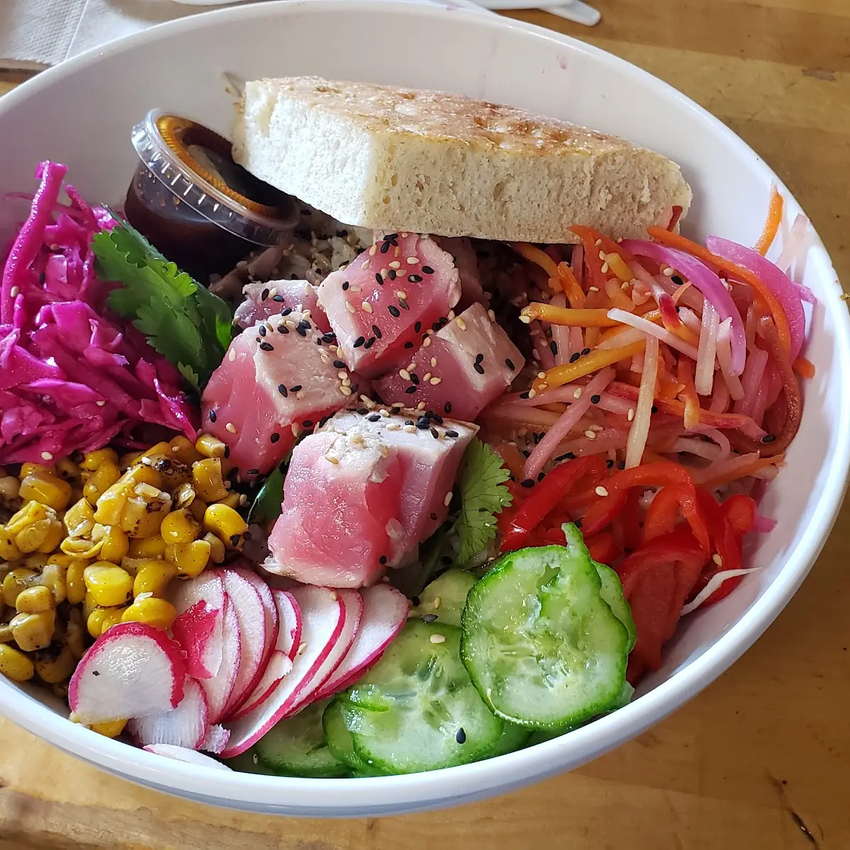 The Ahi Tuna Salad