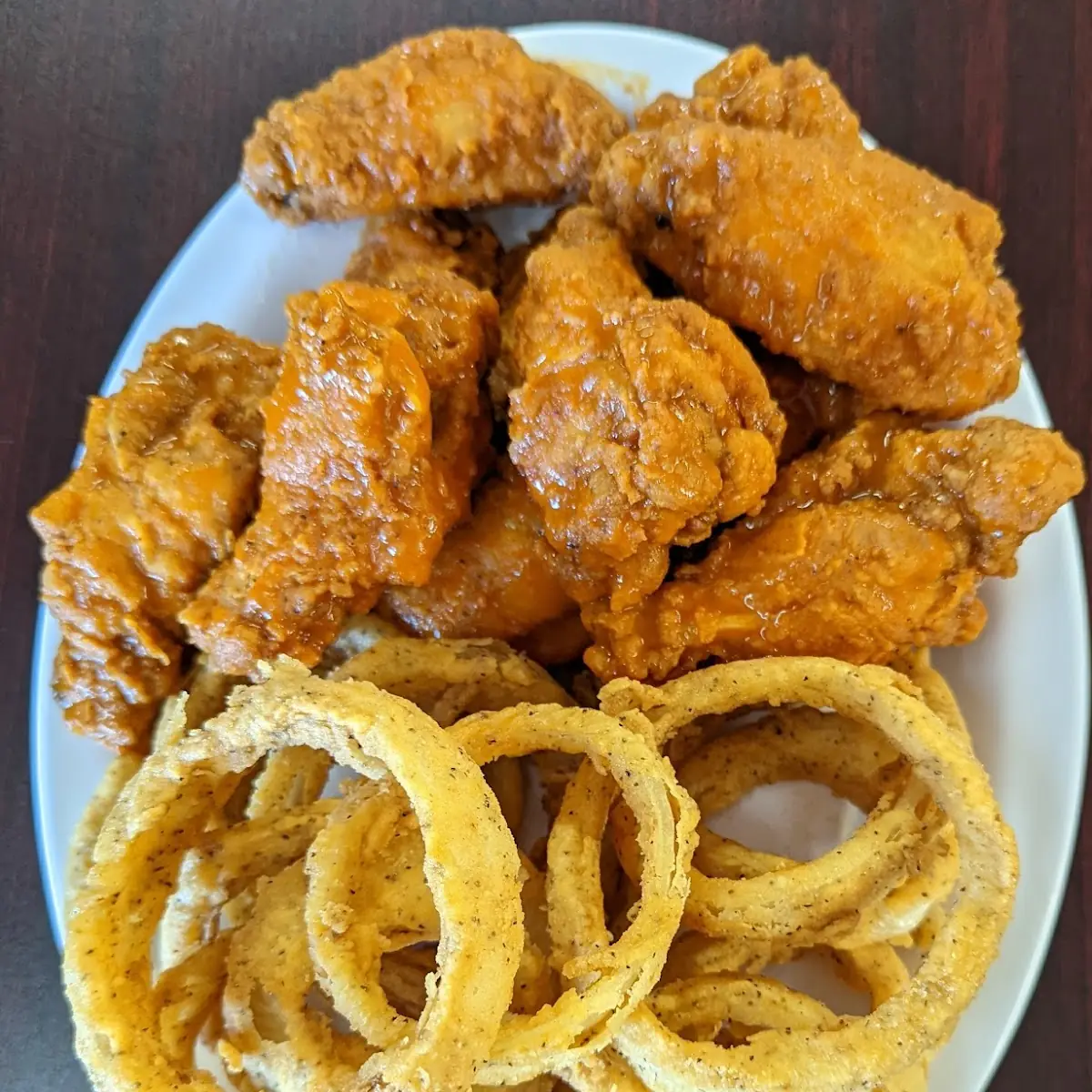 Hot Wings and Onion Rings