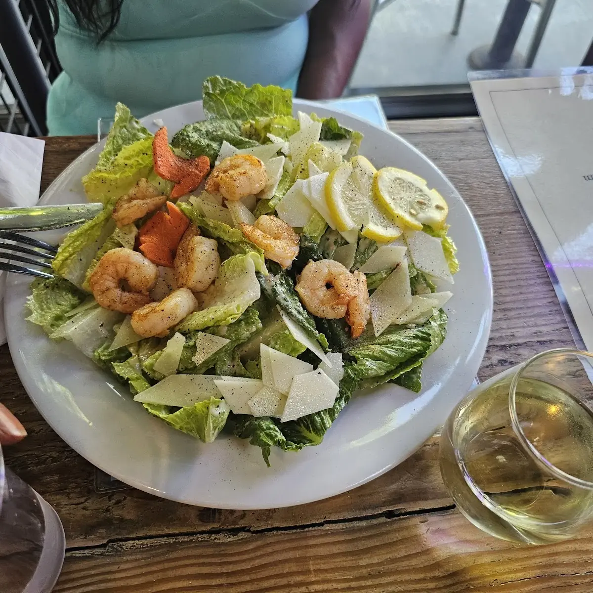 Shrimp Caesar Salad