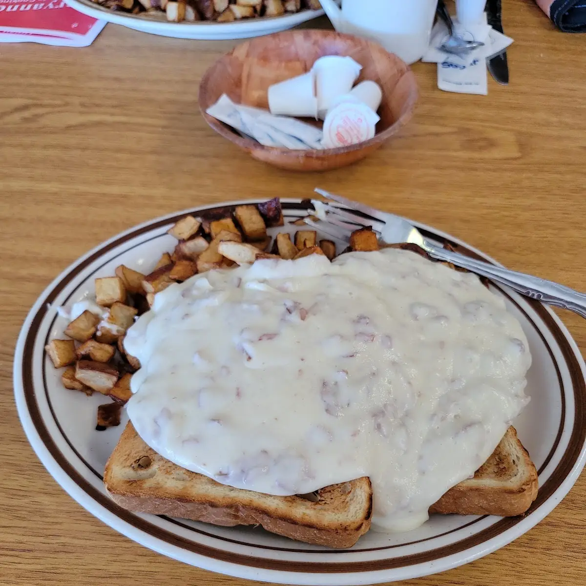 Chipped Beef on Toast