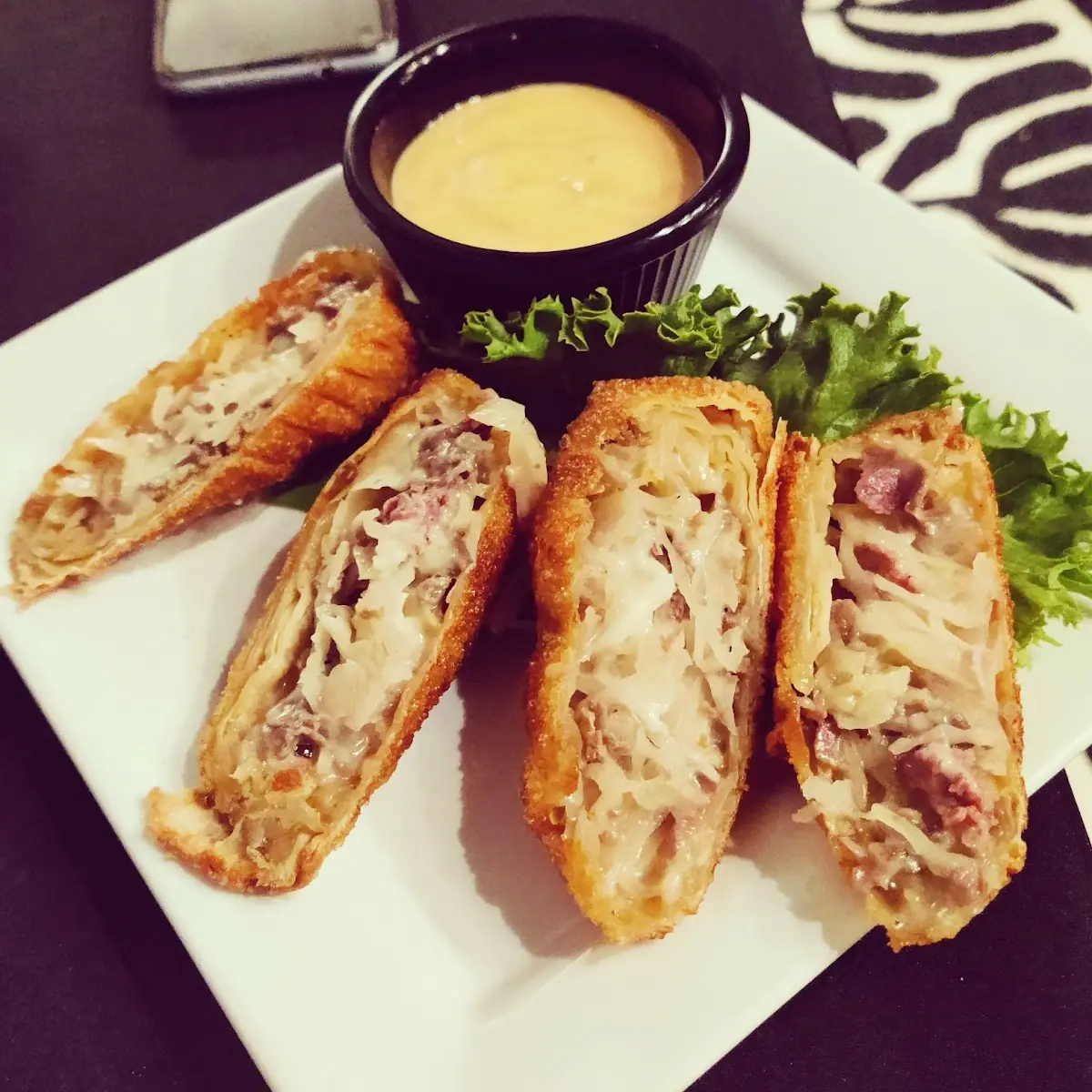 Reuben Egg Roll