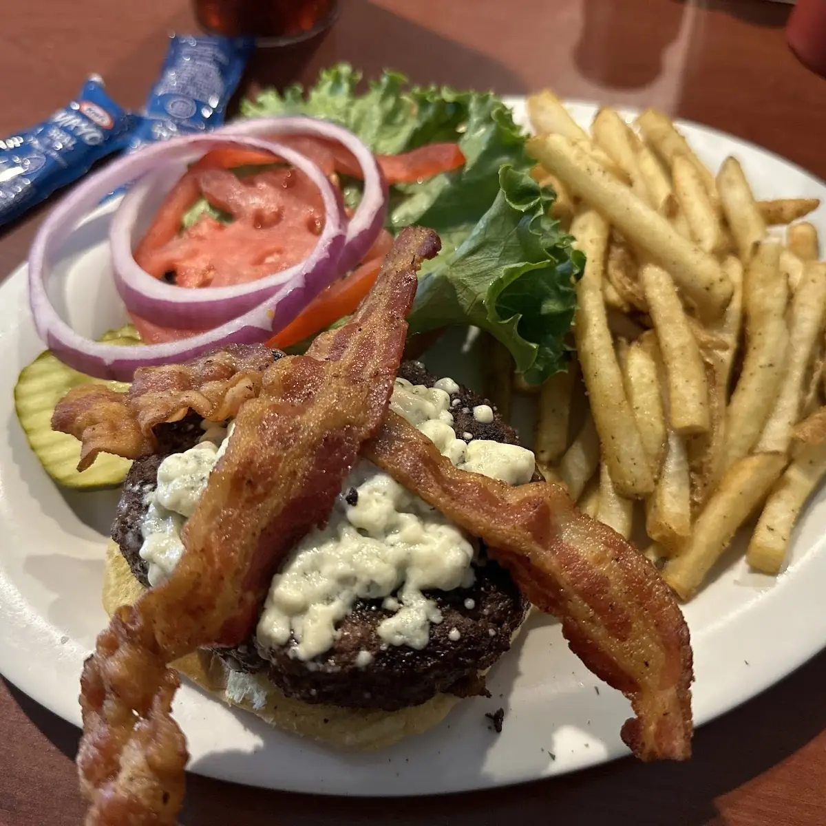 Bleu Cheese Bacon Burger