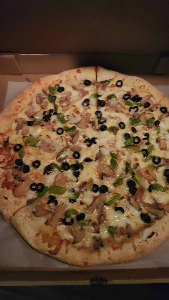 White Pizza w Toppings