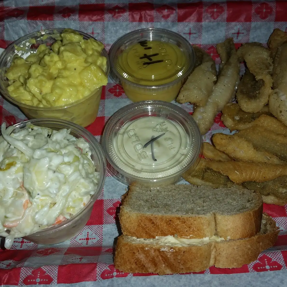 Perch Fish Fry Platter