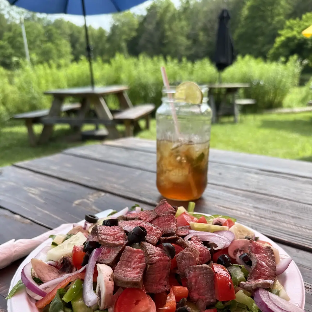 Grilled Chicken or Steak Salad