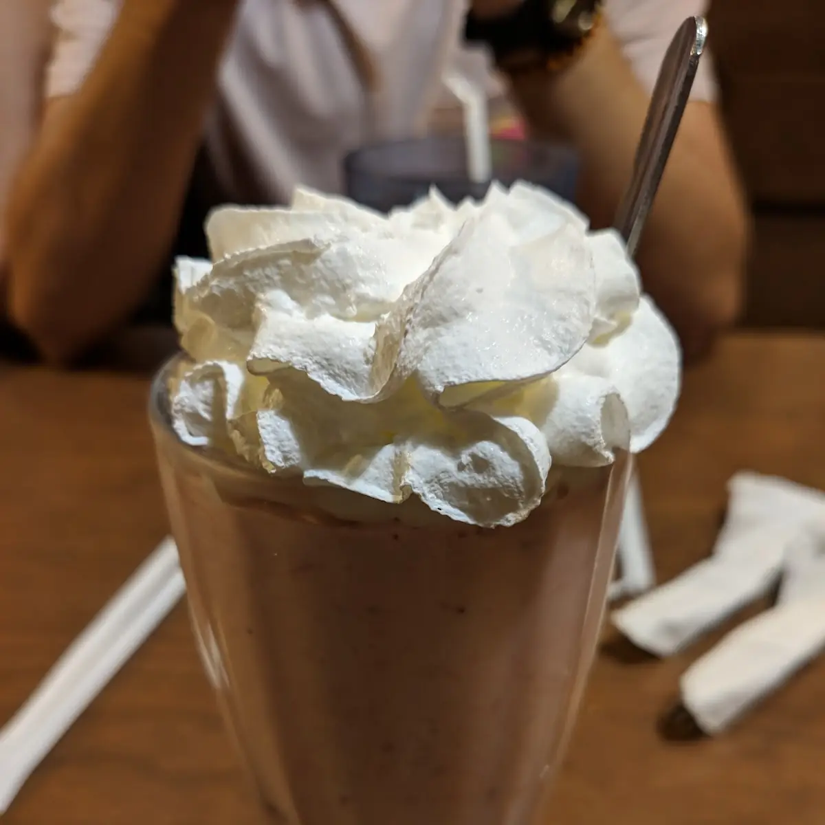 Chocolate Malted Milk Shake