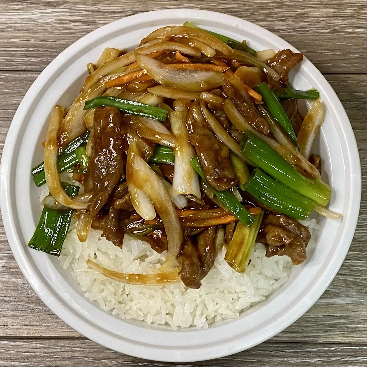 Beef w Garlic Sauce