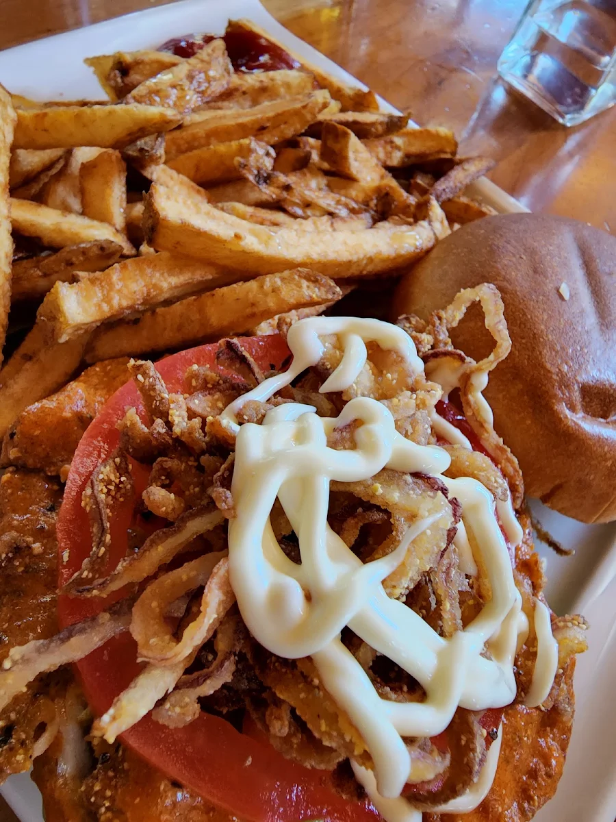 Buffalo Blue Cheese Chicken Sandwich