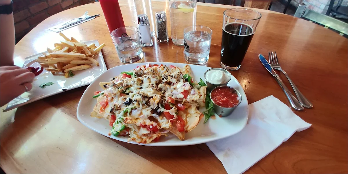 Nachos with Marinated Chicken Breast