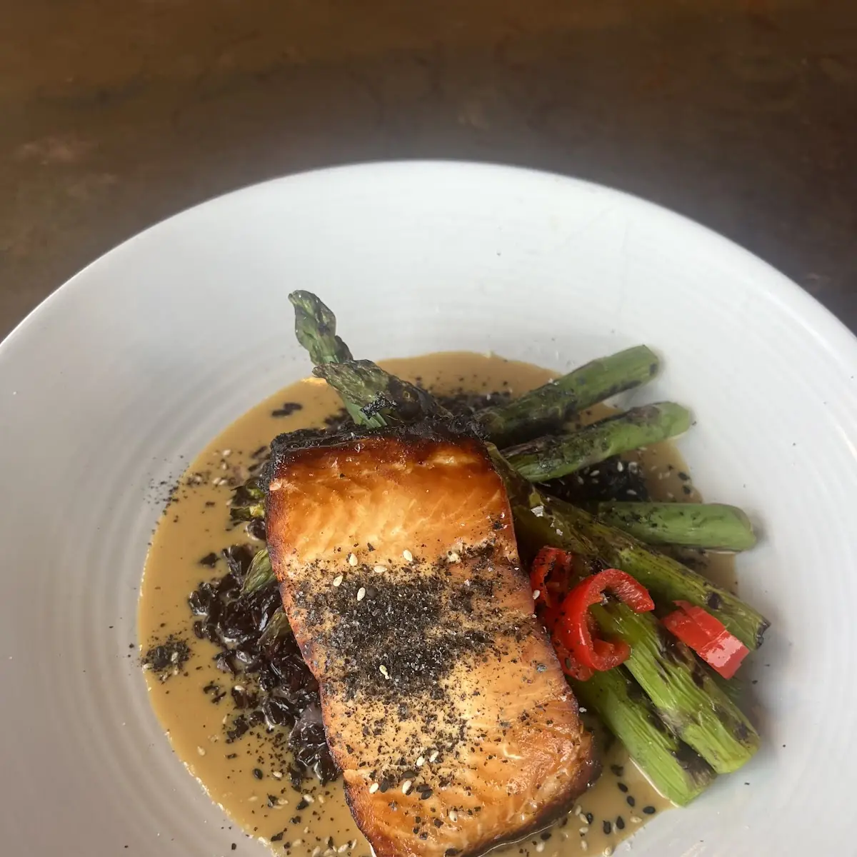 Miso Glazed Salmon