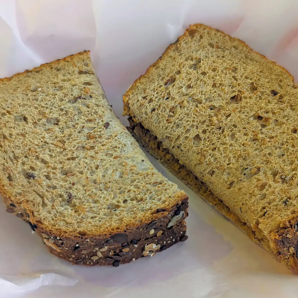 Peanut Butter and Honey Multigrain Sandwich