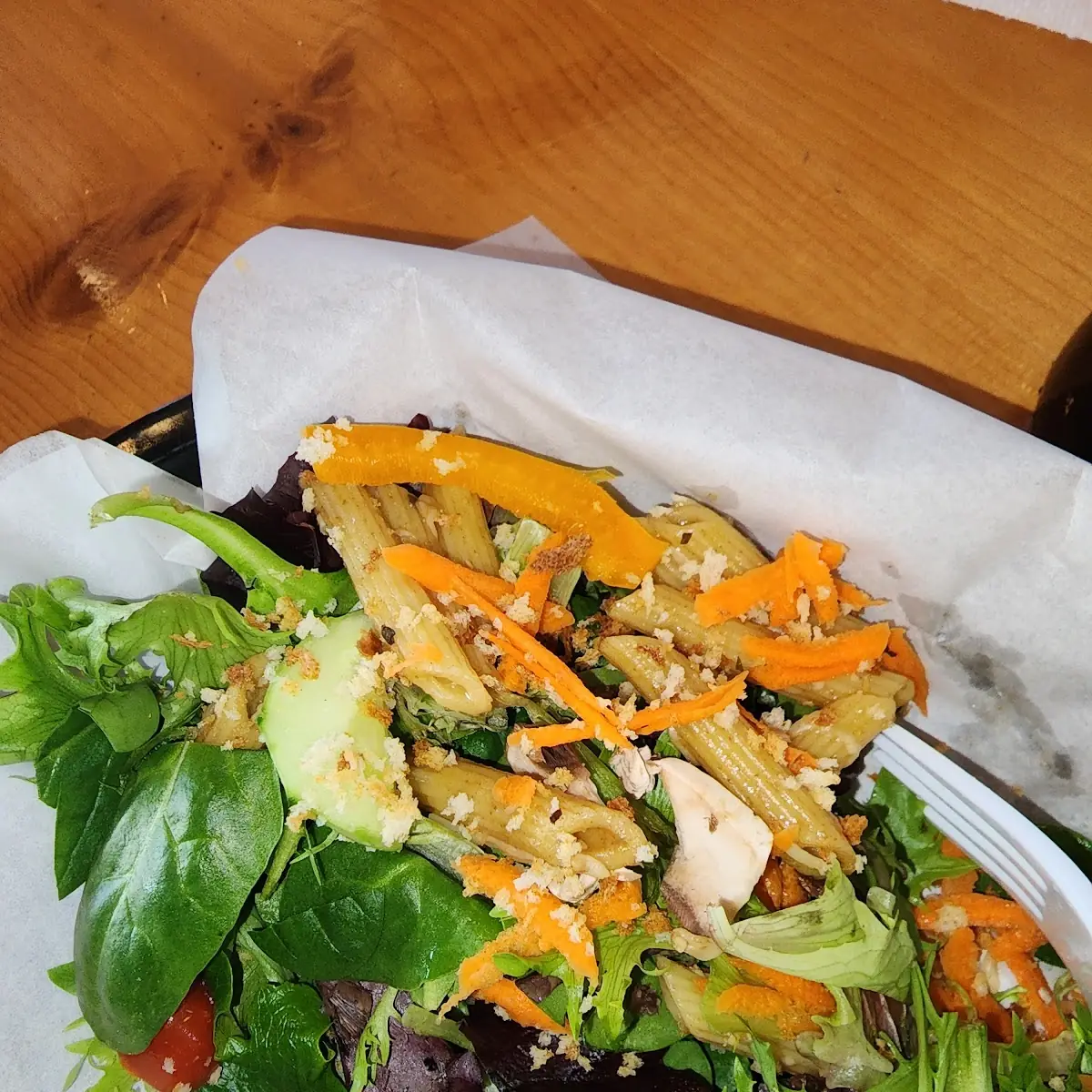 Penne Pasta Salad Plate