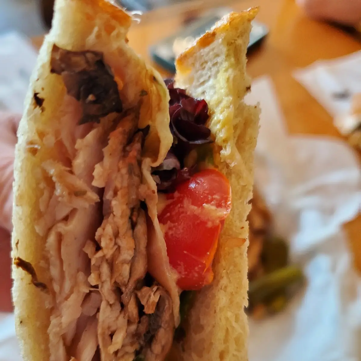 Urkey Taragon Turkey Sandwich