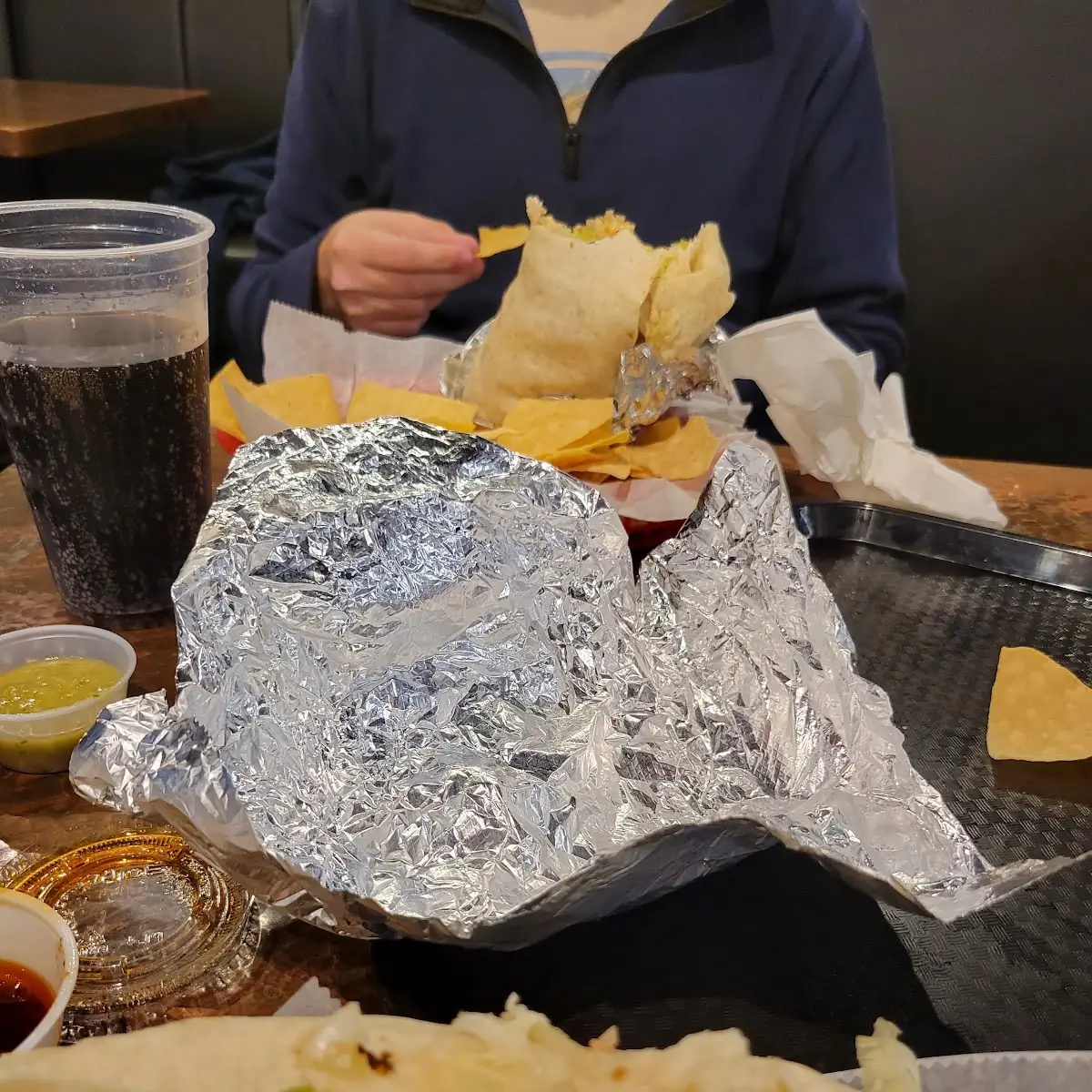 Diablo Chicken Burrito