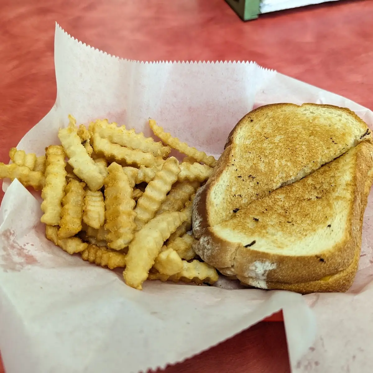 Grilled Cheese and Fries