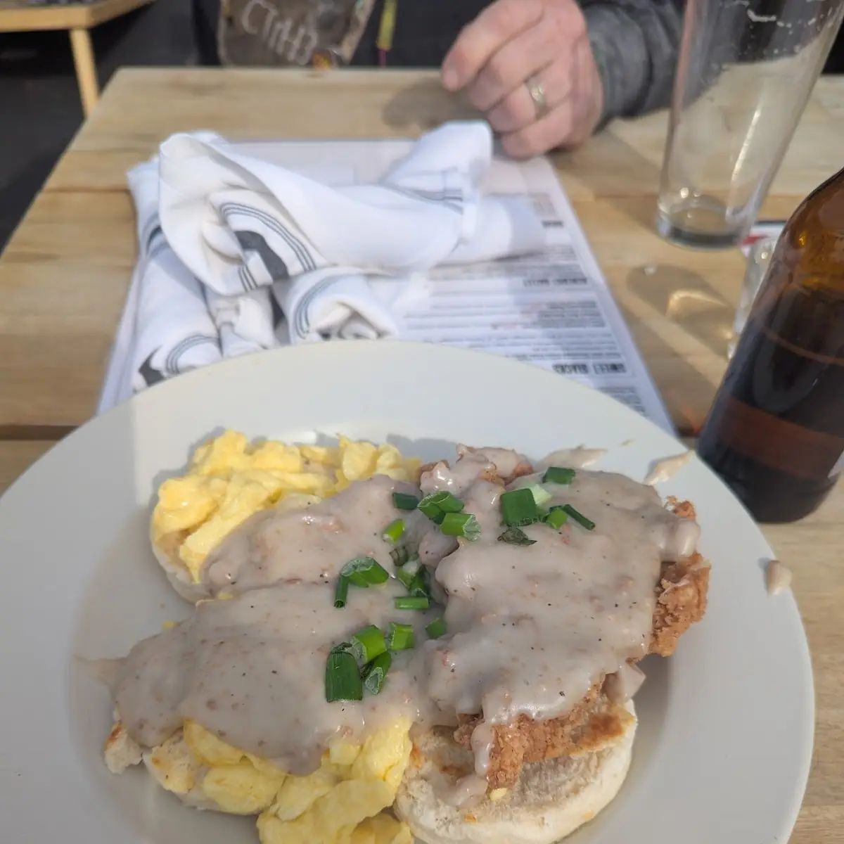 Airborne Chicken & Biscuits