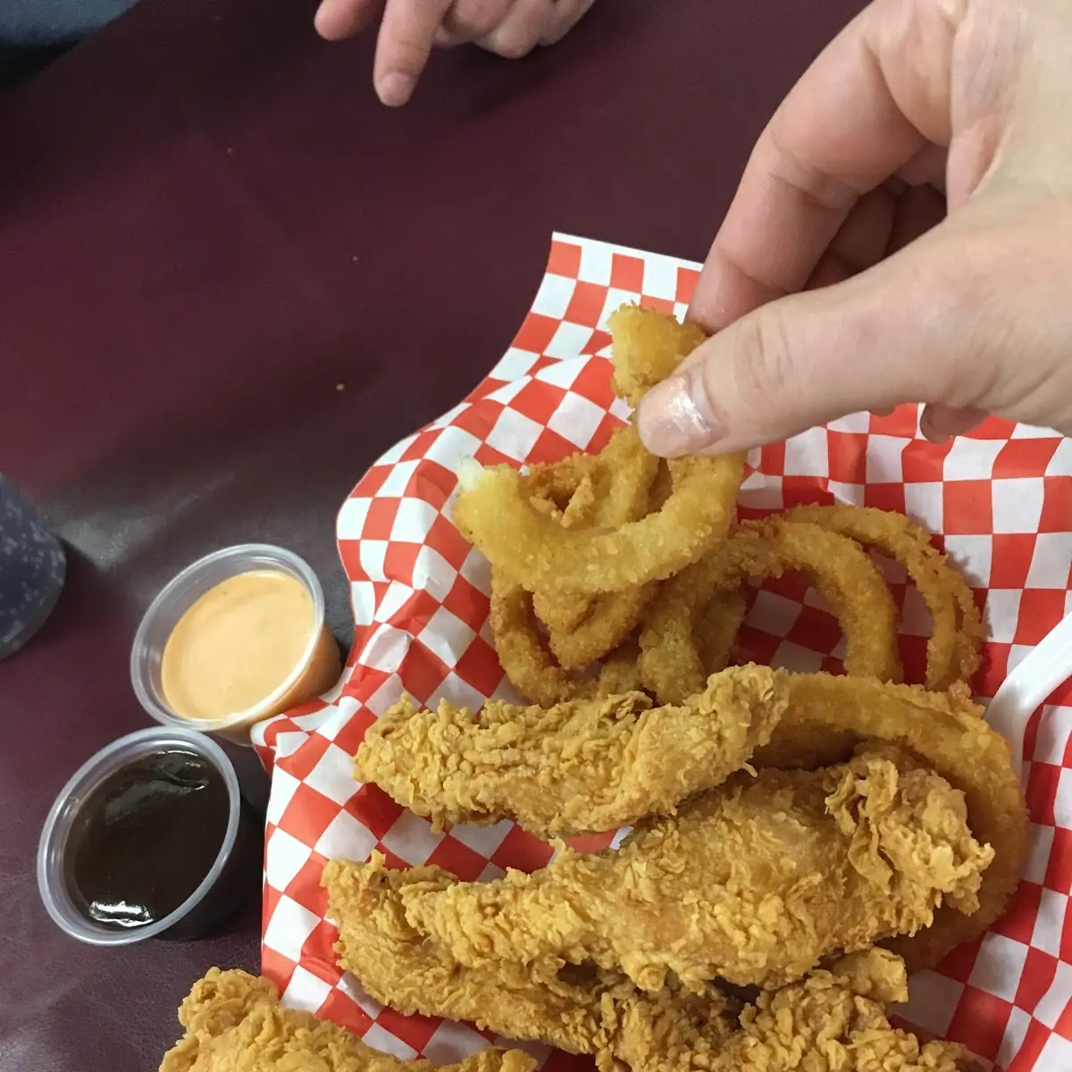 Chicken Tenders & Onion Ring