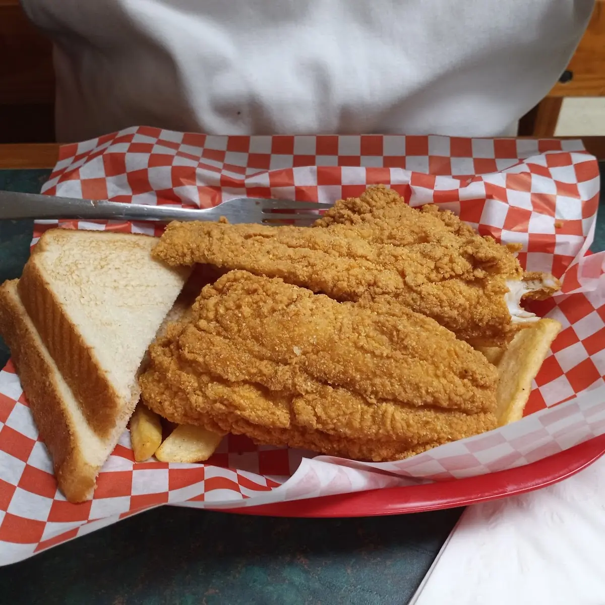 Fried Catfish Filet Basket