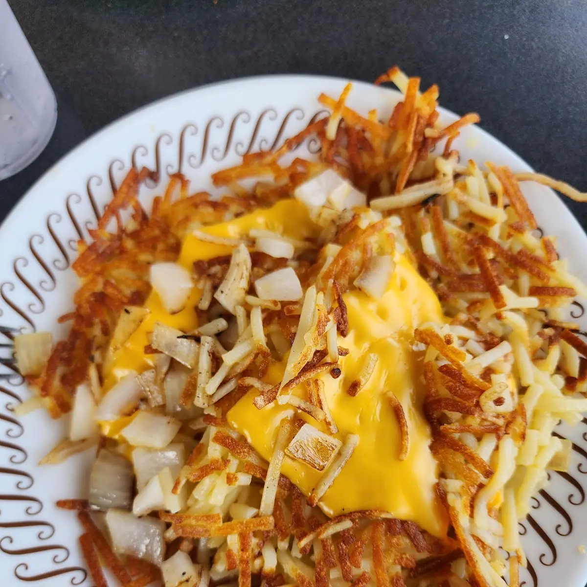 Double Hash Browns Double Smothered Triple Covered