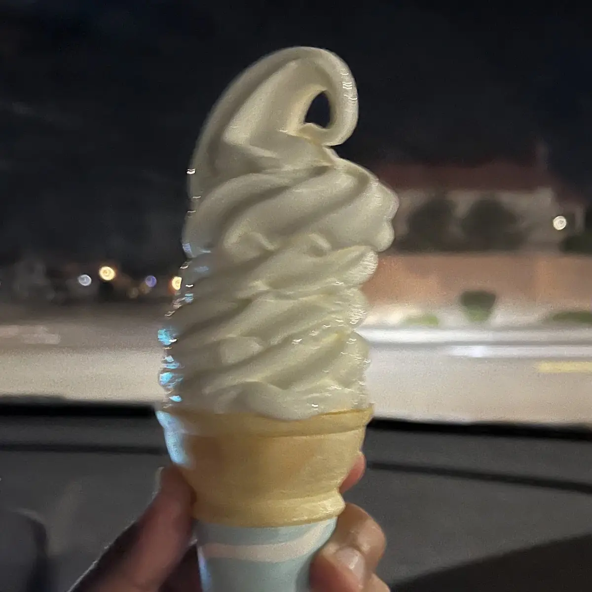 Vanilla Cone