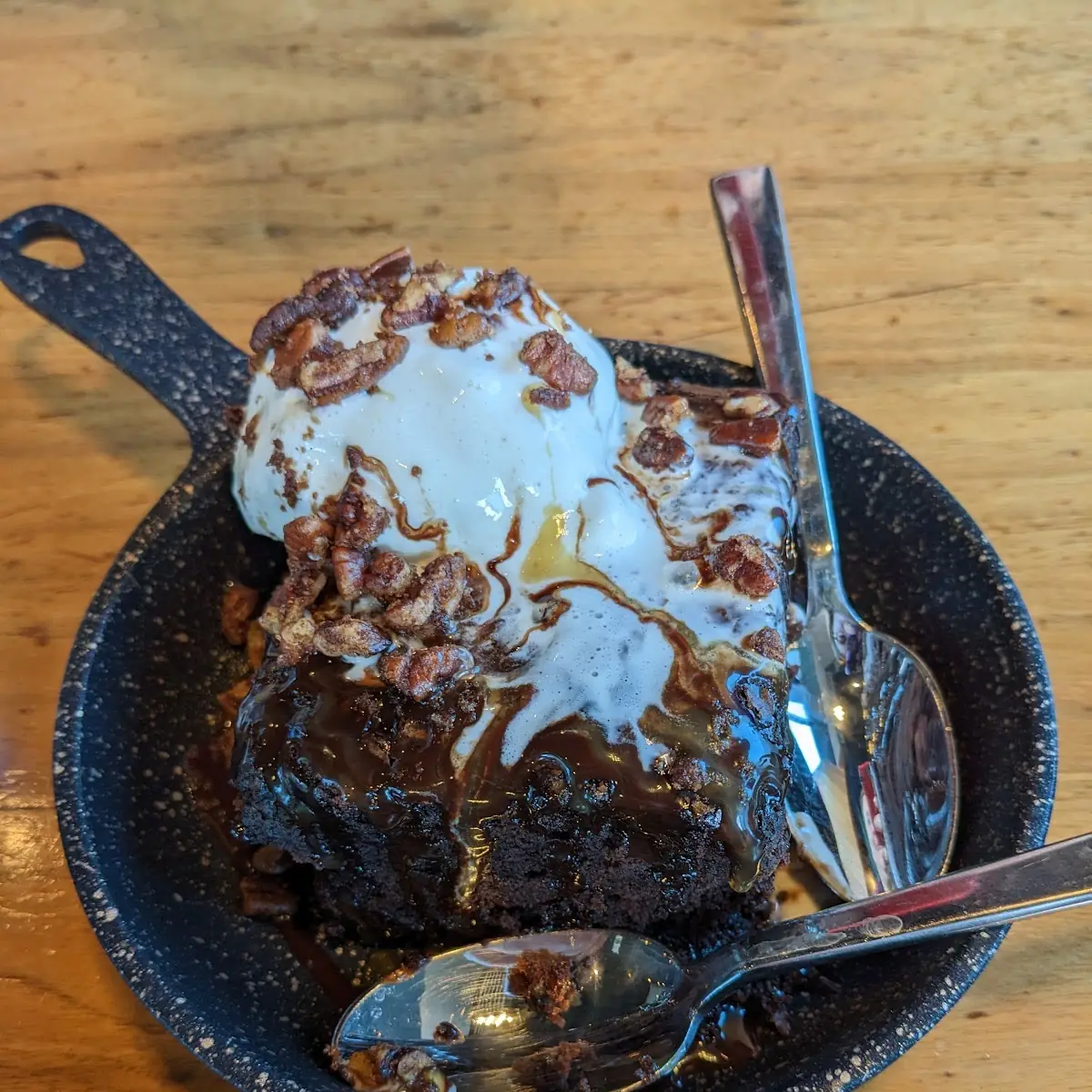 Homemade Brownie Sundae