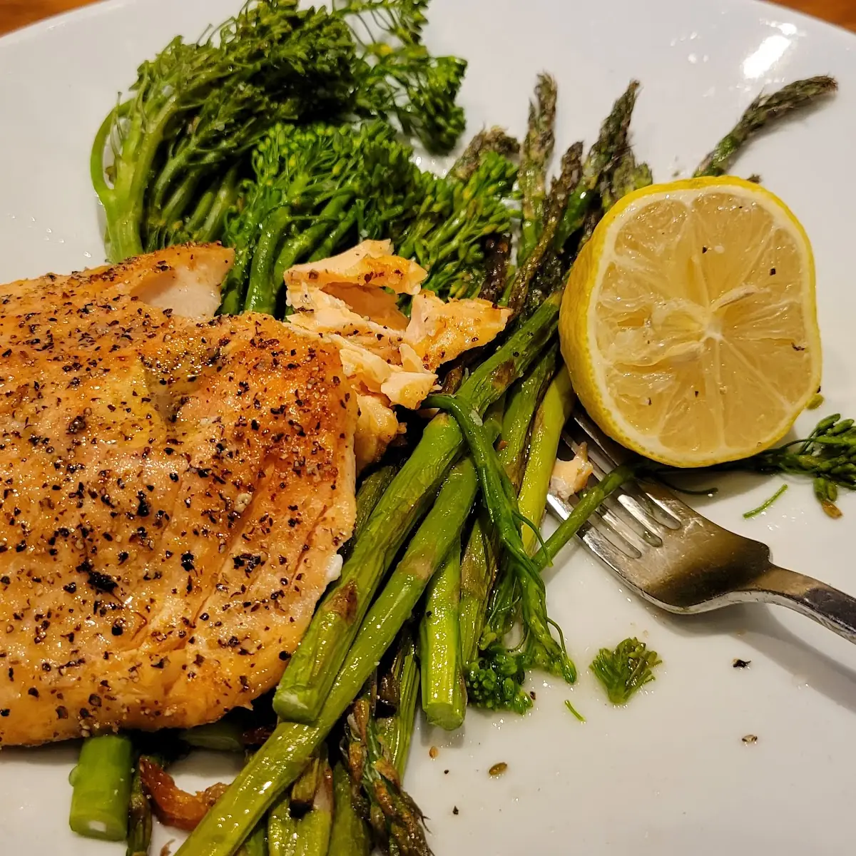 Lemon Pepper Salmon