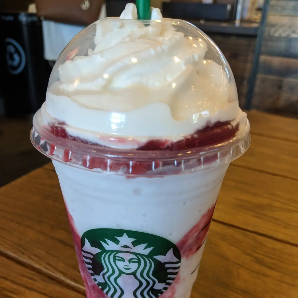 Strawberry Crème Frappuccino Blended Beverage
